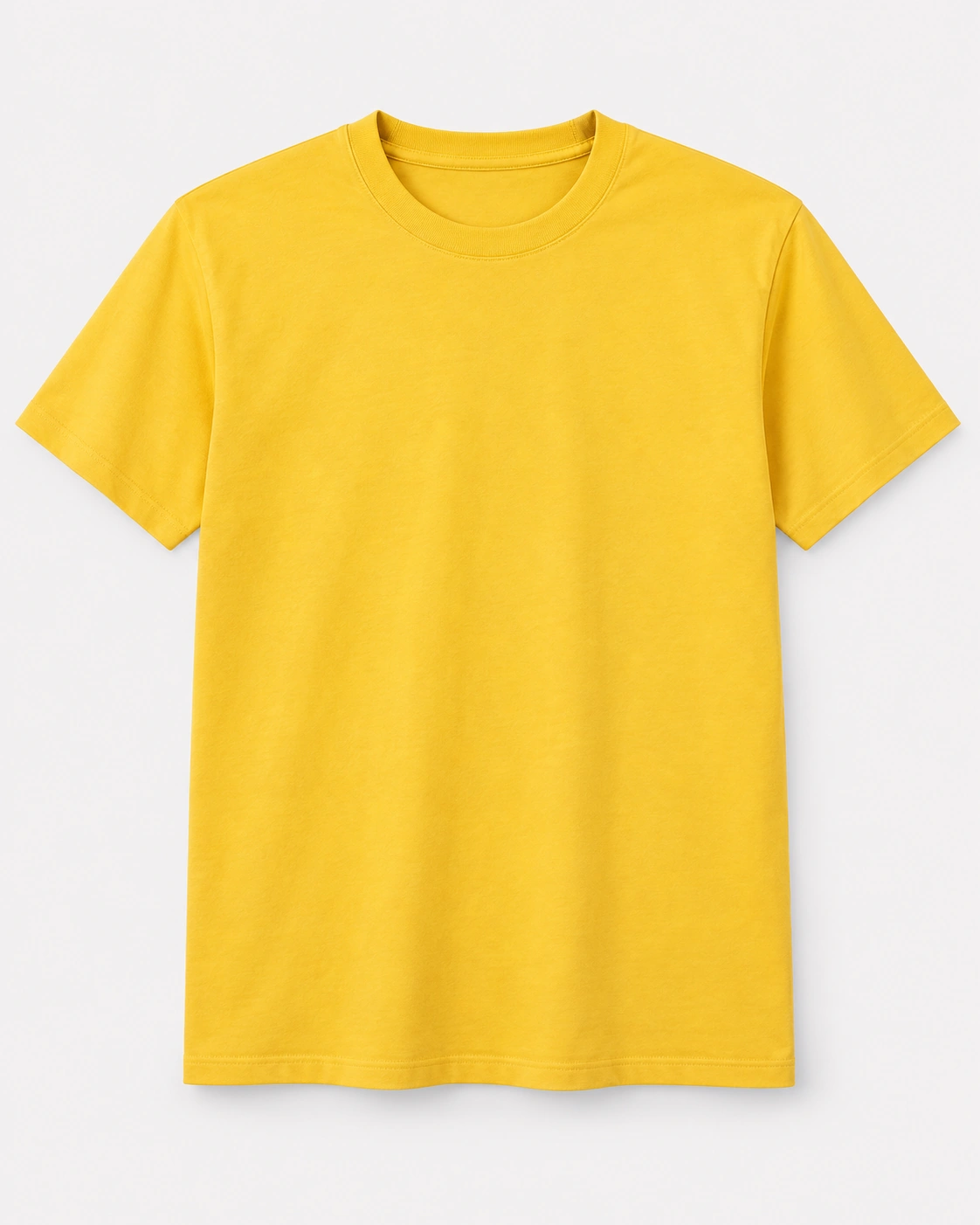 Playera Regular Hombre 180 · Amarillo