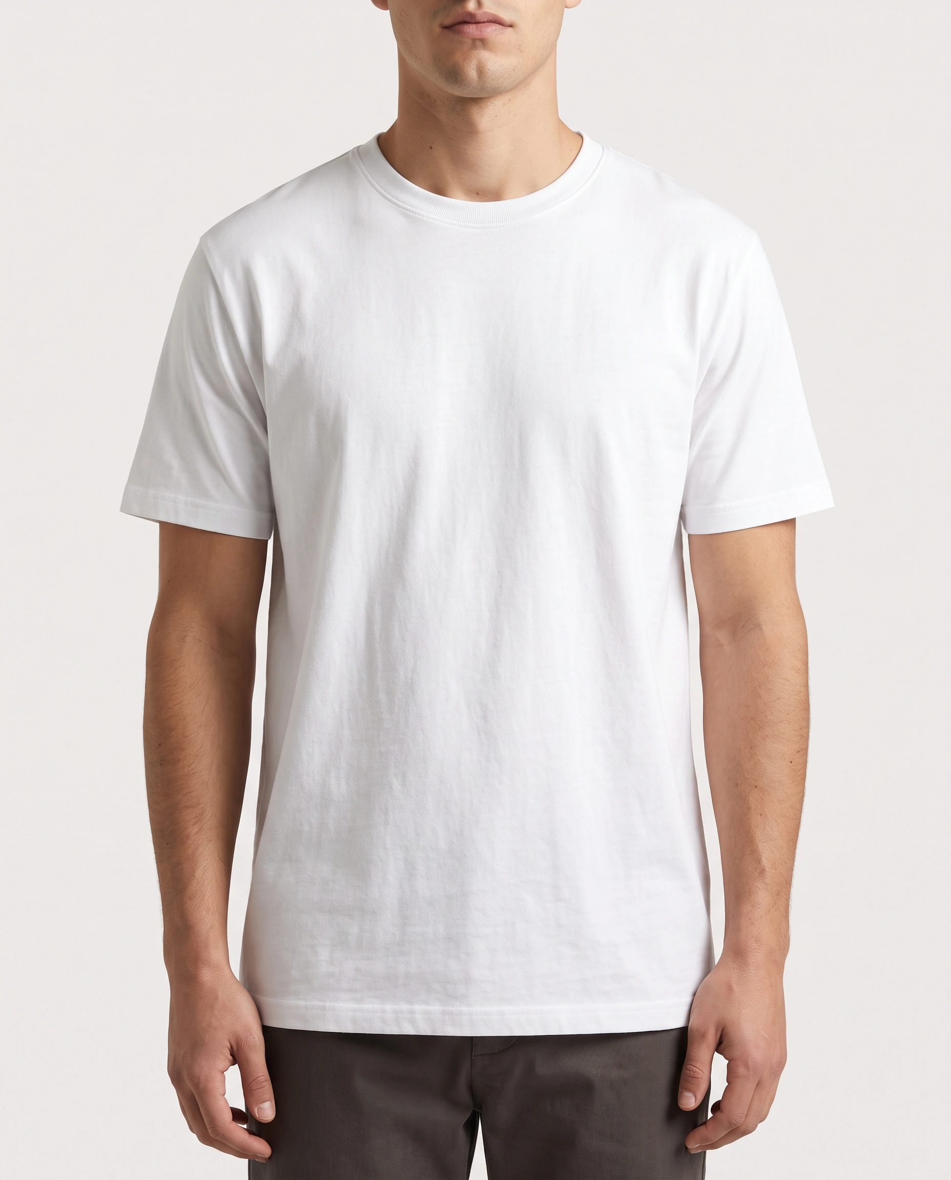 Playera Regular Hombre 180 · Blanco